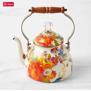 MacKenzie-Childs Flower Market Tea Kettle (2-Qt)